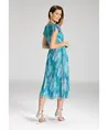SWING Maxi Jurk Allover Print