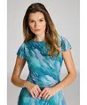 SWING Maxi Jurk Allover Print