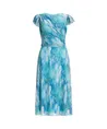 SWING Maxi Jurk Allover Print