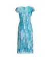 SWING Maxi Jurk Allover Print