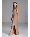 SWING Maxi Jurk Offshoulder Split