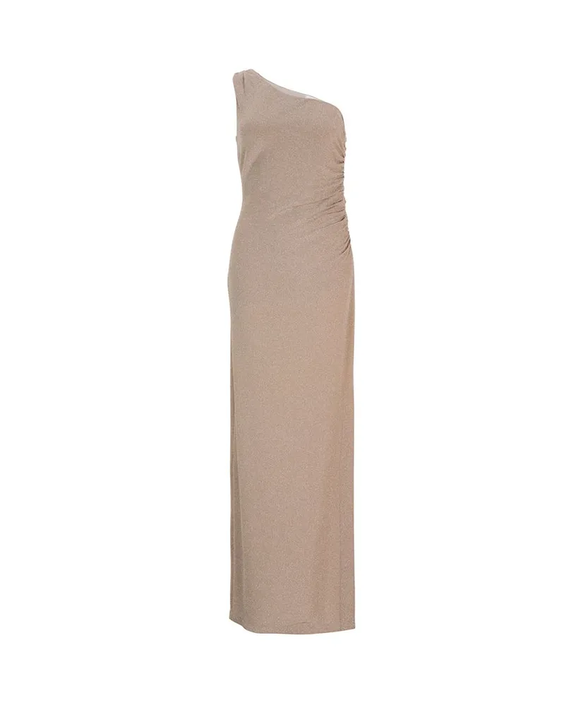 SWING Maxi Jurk Offshoulder Split