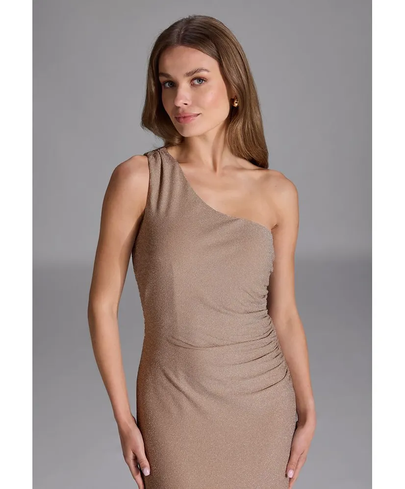 SWING Maxi Jurk Offshoulder Split