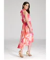 SWING Midi Jurk Allover Print