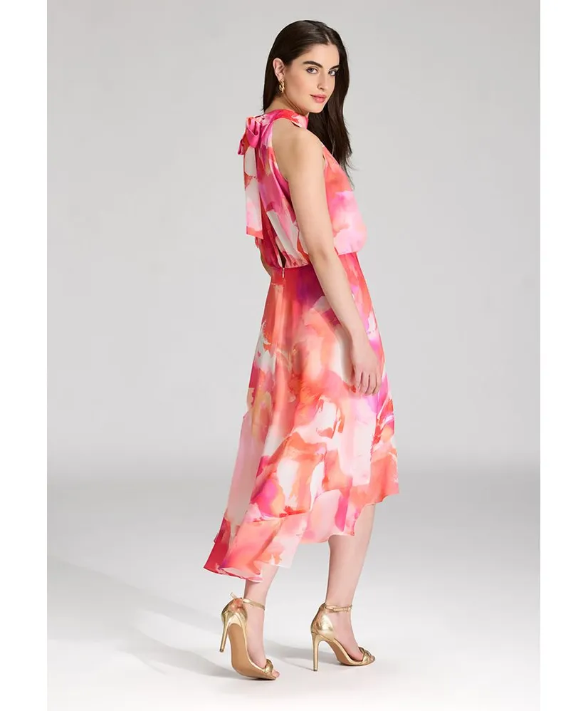 SWING Midi Jurk Allover Print