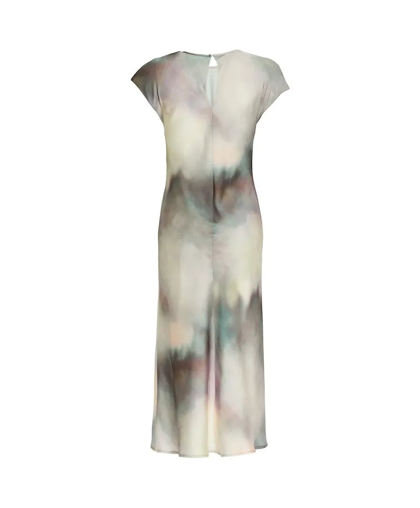SWING Midi Jurk Allover Print