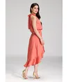 SWING Midi Jurk Halter Ruffle