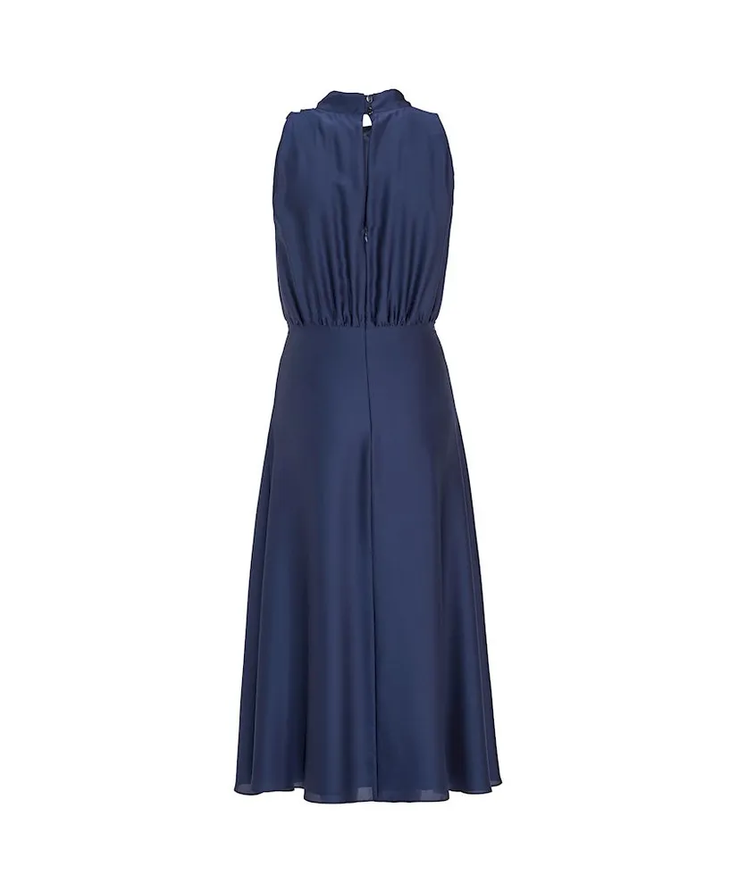 SWING Midi Jurk Satin