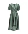 SWING Midi Jurk Strikdetail