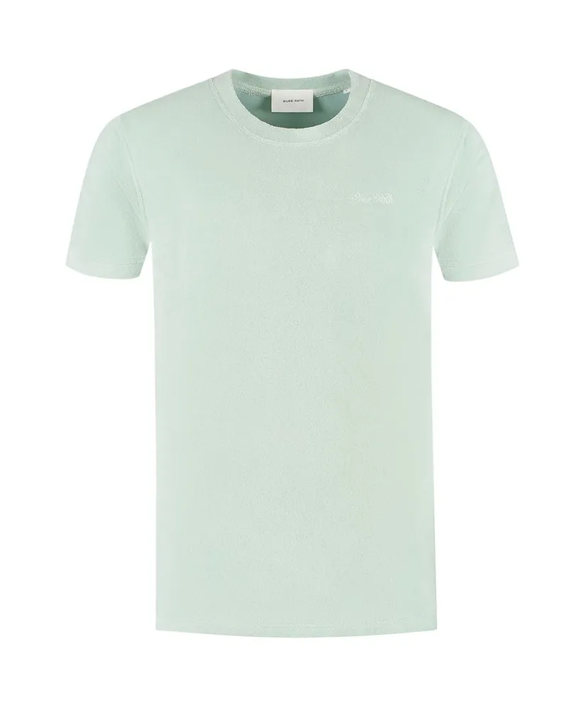T-shirt Cursive Terry