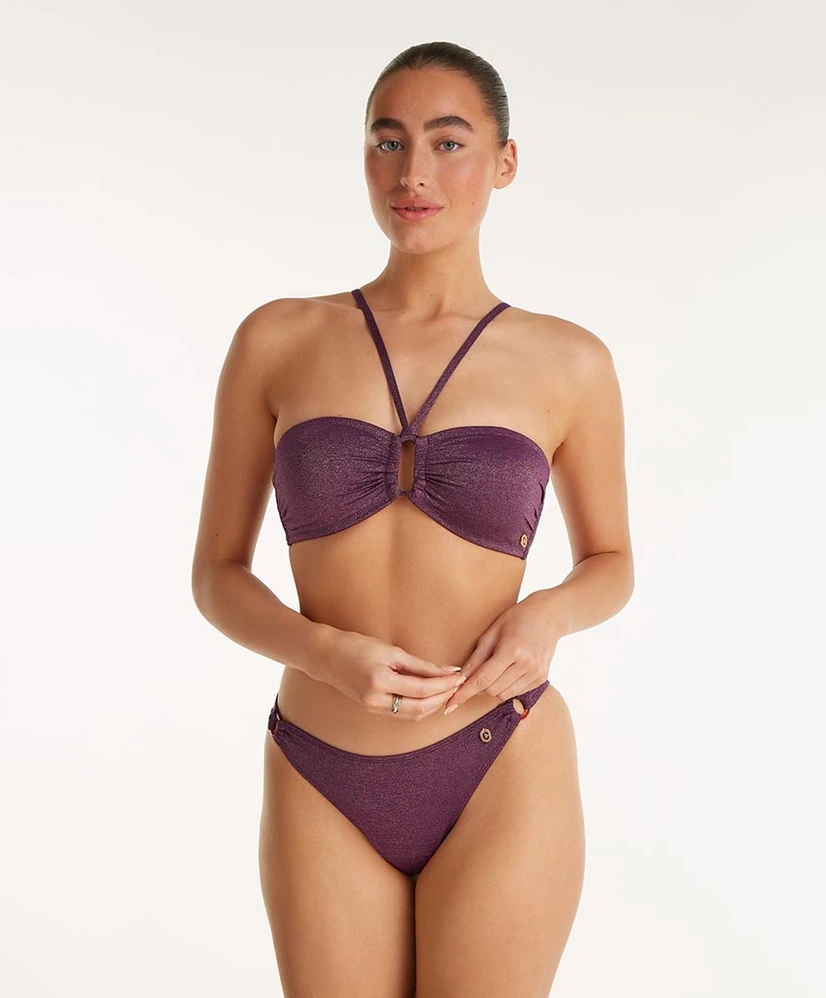 ten Cate Beach Bikinibroekje Wine Red