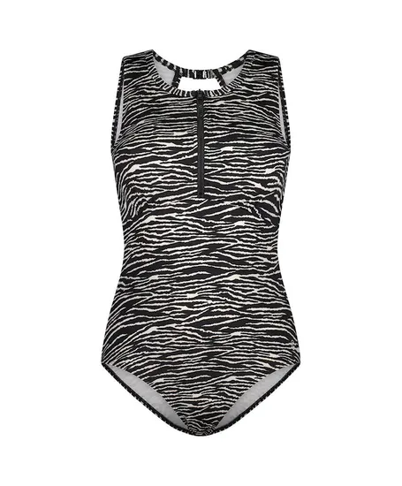 ten Cate Chloorbestendig Badpak Zebra Stripe