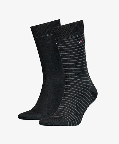 TH MEN SMALL STRIPE SOCK 2P