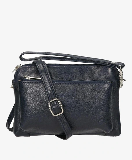 The Monte Crossbodytas Buff Leather