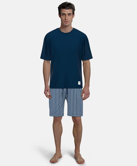 Tom Tailor Pyjamashirt Effen