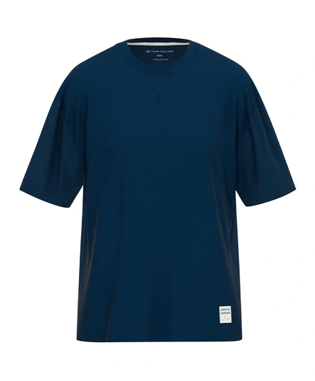 Tom Tailor Pyjamashirt Effen