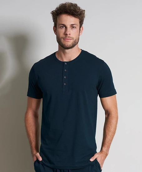 Tom Tailor Pyjamashirt Effen