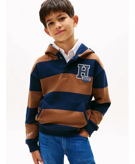 Tommy Hilfiger Hoodie Varsity Stripe