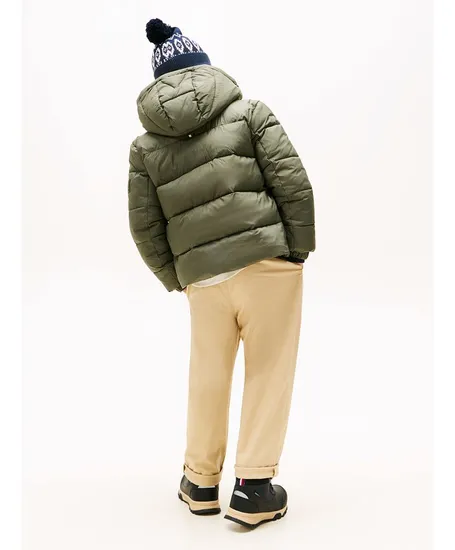 Tommy Hilfiger Jas Matt Shine Embossed