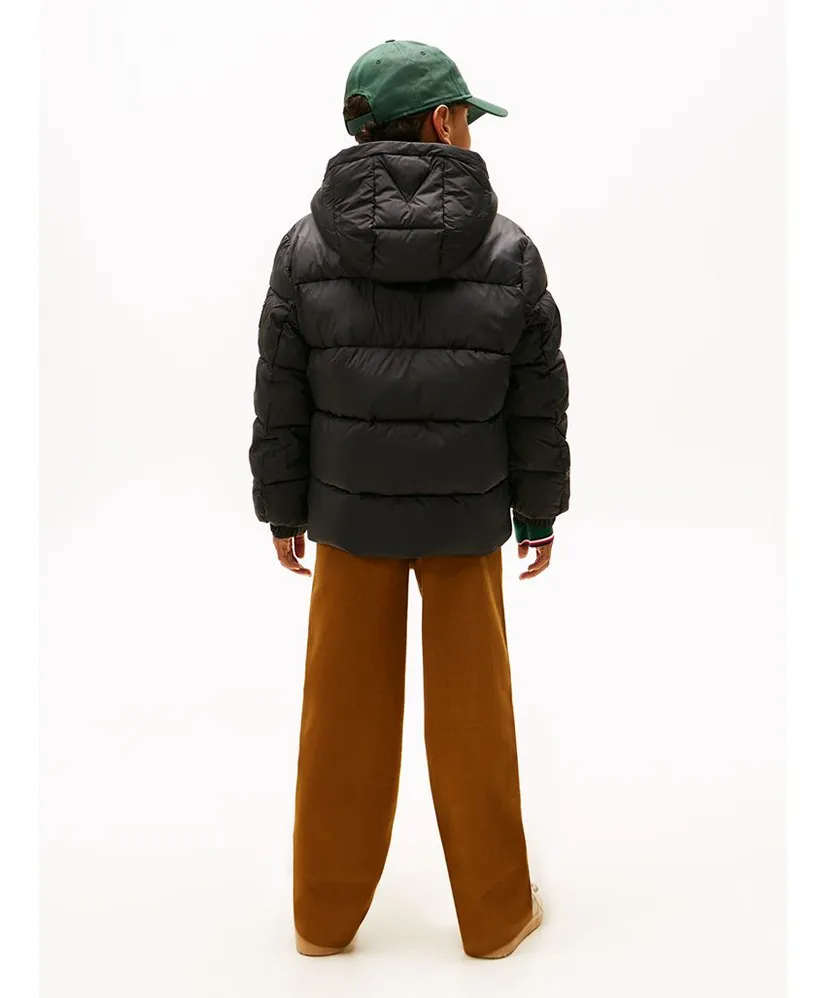 Tommy Hilfiger Jas Matt Shine Embossed