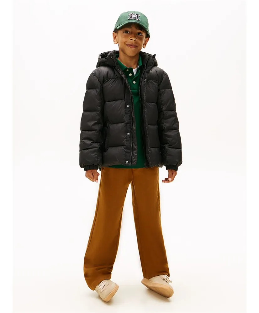 Tommy Hilfiger Jas Matt Shine Embossed