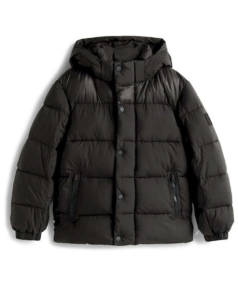 Tommy Hilfiger Jas Matt Shine Embossed