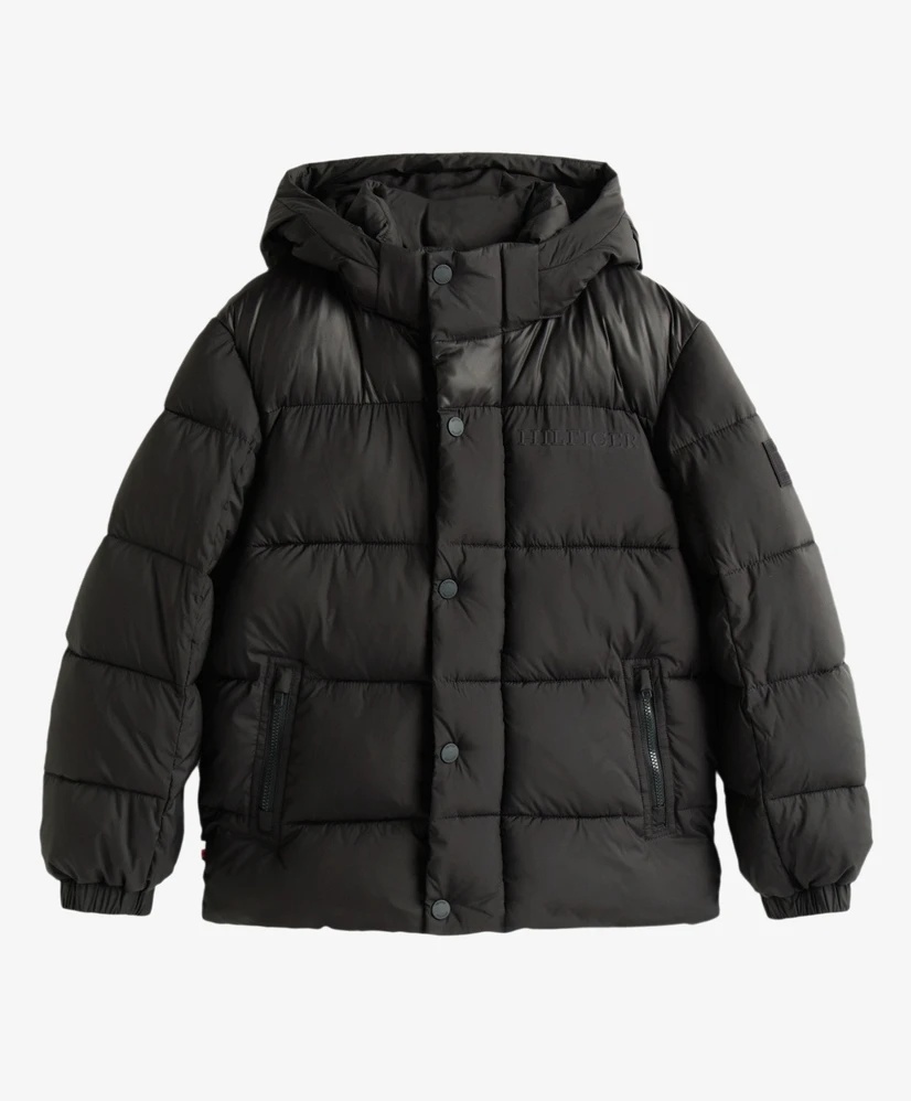 Tommy Hilfiger Jas Matt Shine Embossed