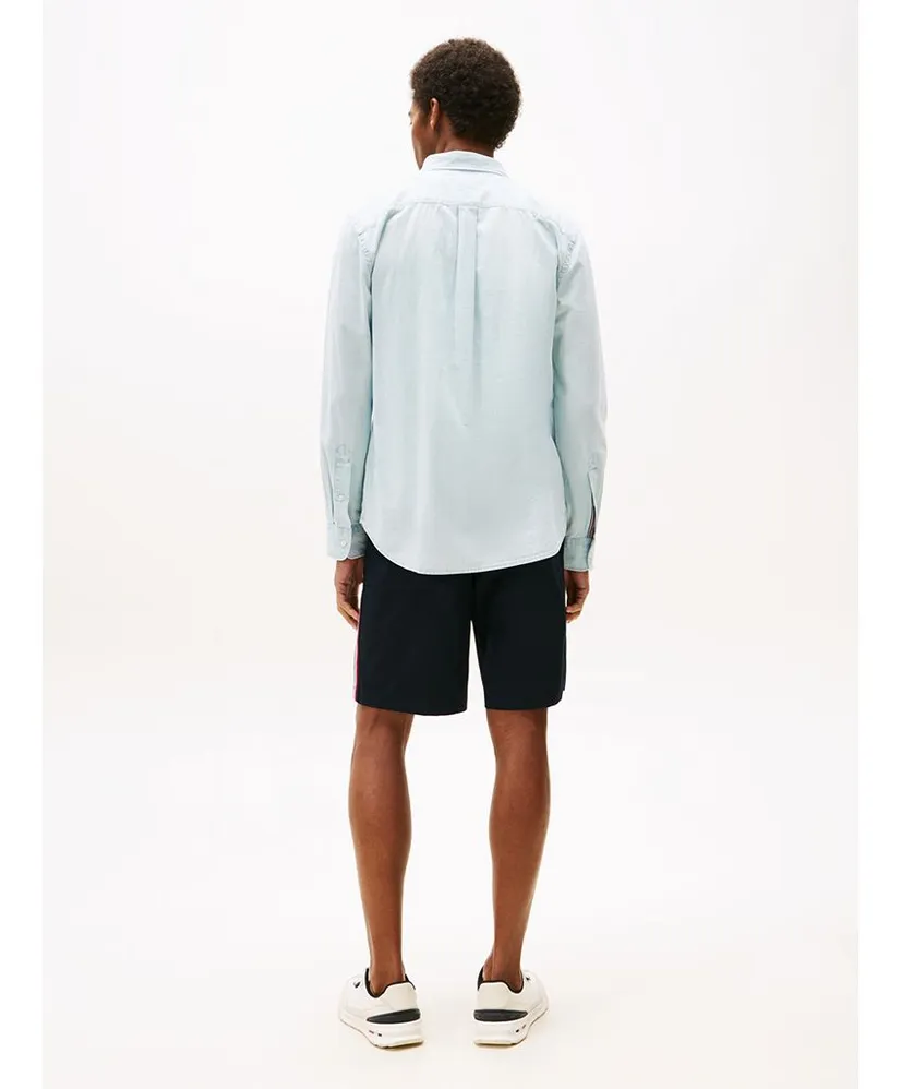 Tommy Hilfiger Overhemd Chambray Regular Fit