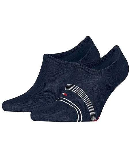 Tommy Hilfiger Sneakersokken Fancy Breton 2-Pack