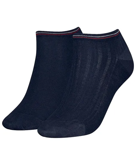 Tommy Hilfiger Sneakersokken Shine 2-Pack