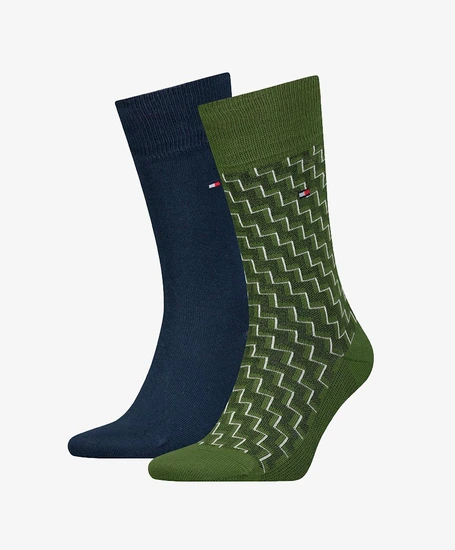 Tommy Hilfiger Sokken Graphic 2-Pack