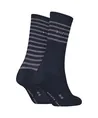 Tommy Hilfiger Sokken Logo Stripe 2-Pack