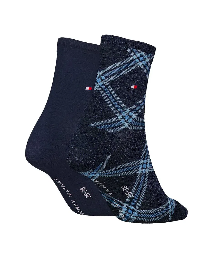 Tommy Hilfiger Sokken Ruit 2-Pack