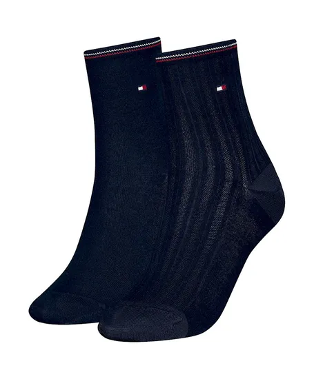 Tommy Hilfiger Sokken Shine 2-Pack