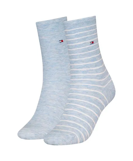 Tommy Hilfiger Sokken Small Stripe 2-Pack