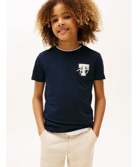 Tommy Hilfiger T-shirt Varsity Graphic Print