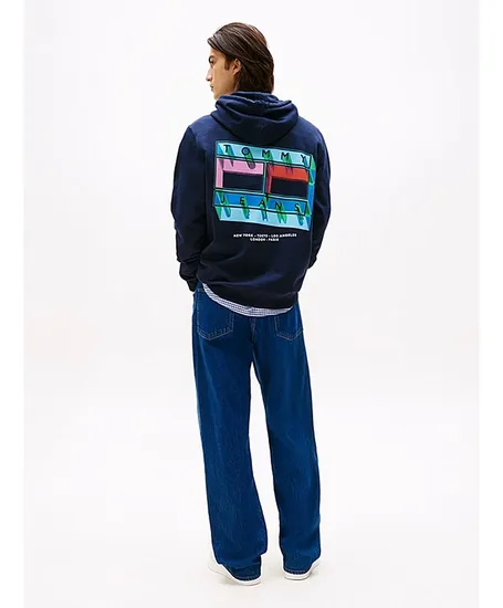 Tommy Jeans Hoodie Backprint