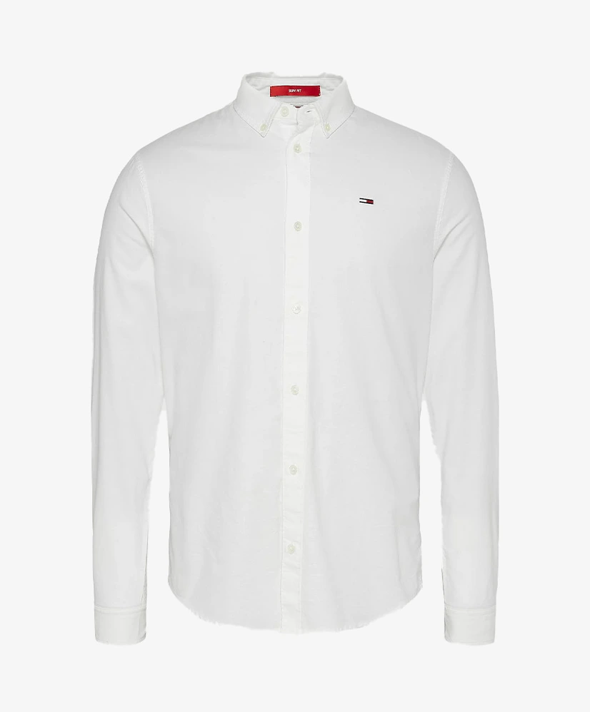 Tommy Jeans Overhemd Oxford Slim Stretch