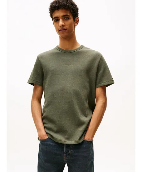Tommy Jeans T-shirt Waffle Script