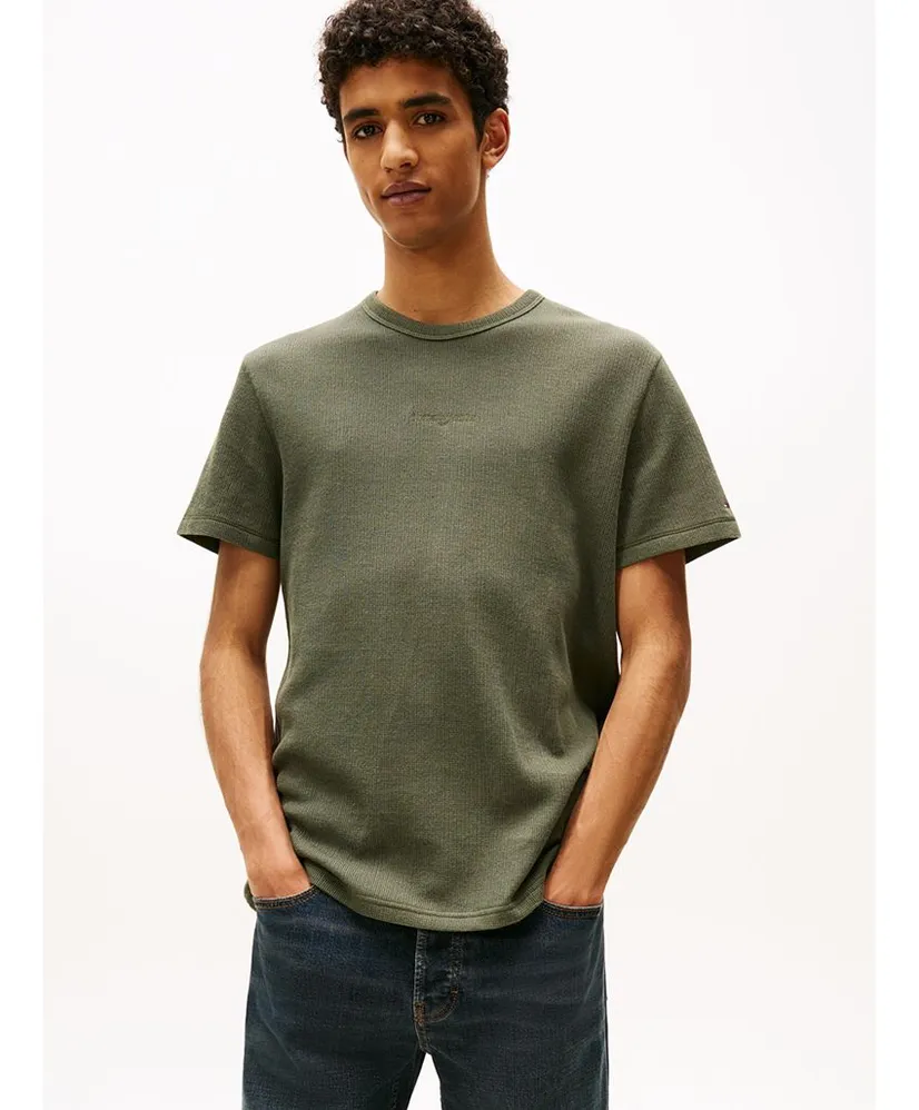 Tommy Jeans T-shirt Waffle Script