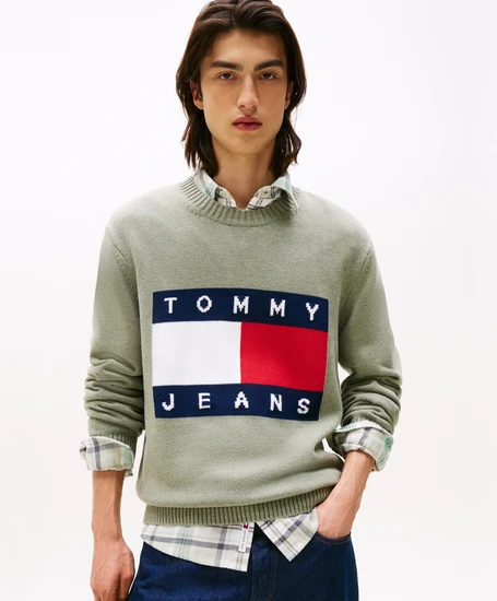 Tommy Jeans Trui Flag