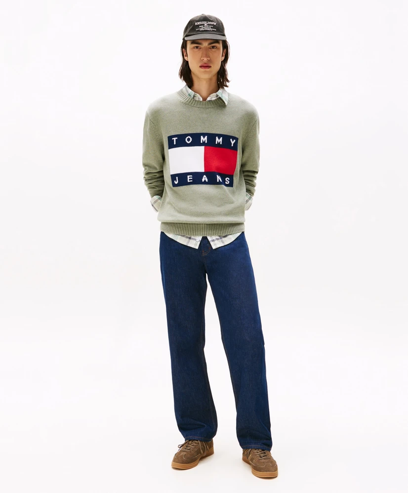 Tommy Jeans Trui Flag