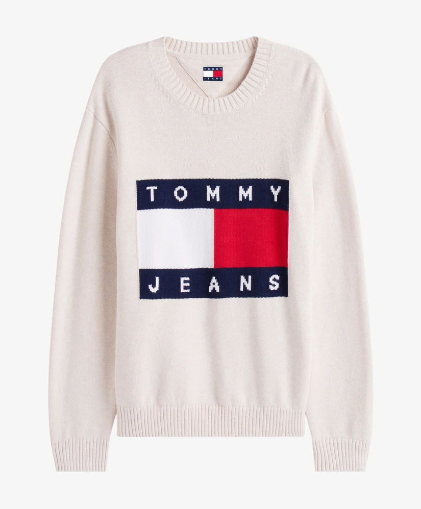 Tommy Jeans Trui Flag