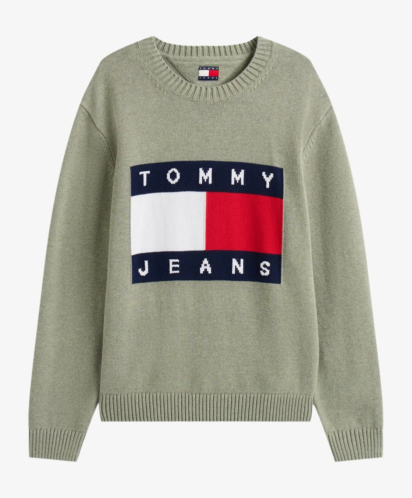 Tommy Jeans Trui Flag