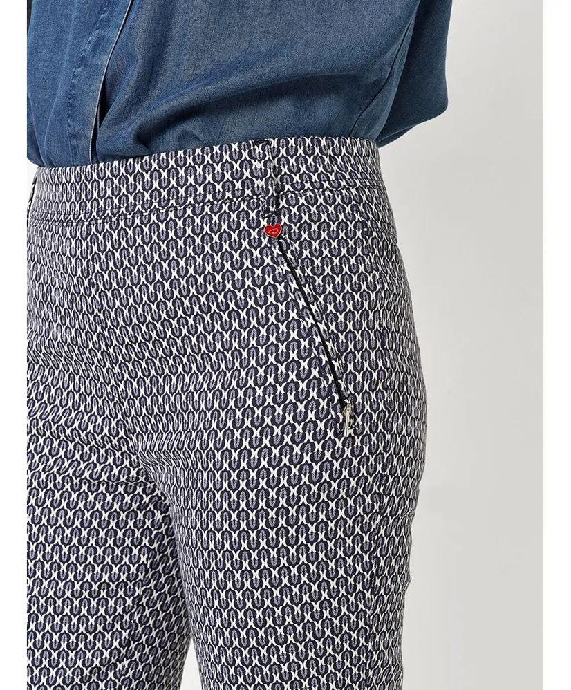 TONI Broek Alice Zip 7/8
