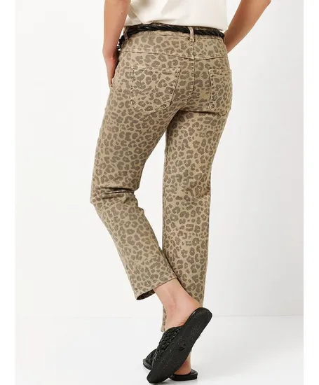 TONI Broek Ella Leopard
