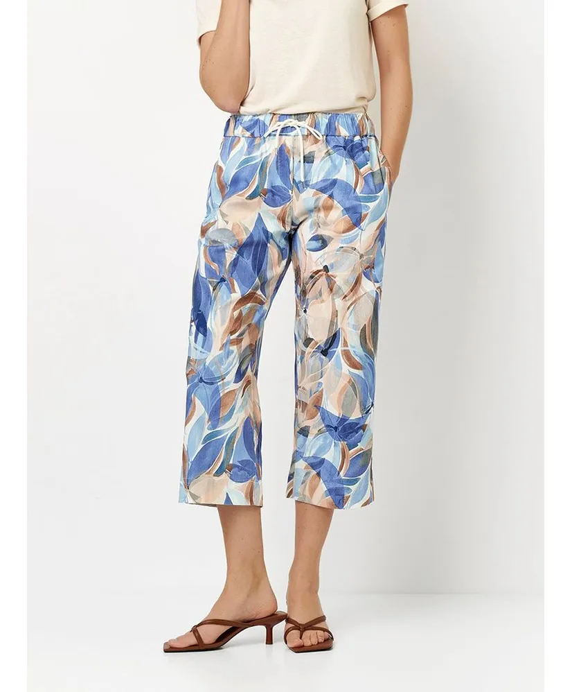 TONI Broek Pia Wide Leg 3/4