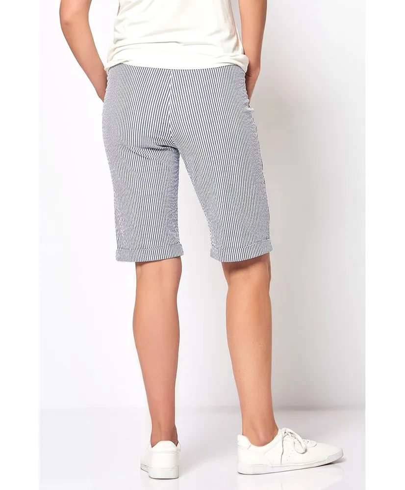 TONI Short Gestreept