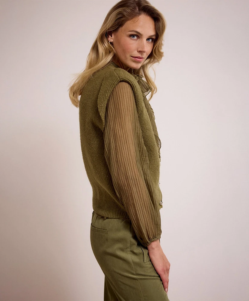 Tramontana Blouse Bow Detailed