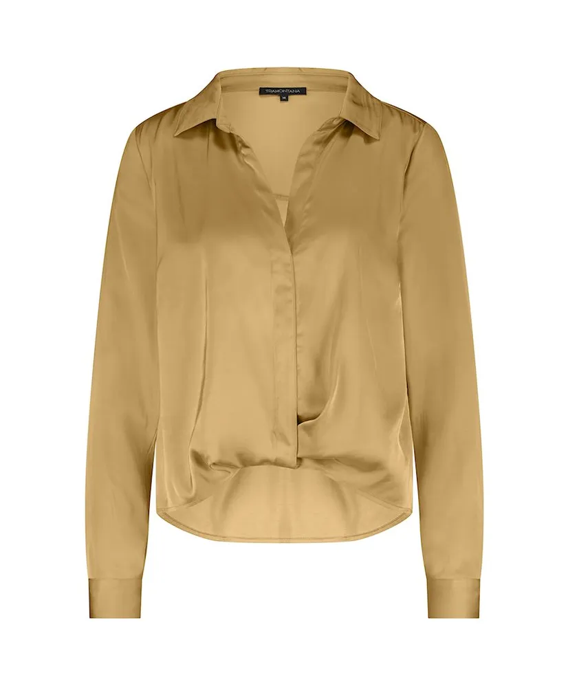 Tramontana Blouse Hammered Satin